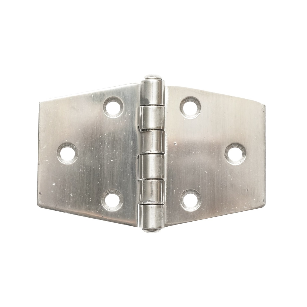 Balama din inox 95x60mm cu 6 gauri