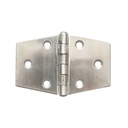Balama din inox 95x60mm cu 6 gauri