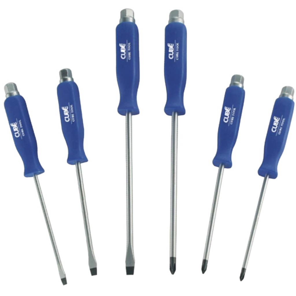 Set 6 surubelnite de impact 5-150mm Crom-Vanadiu