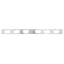 Element imbinare 15x200mm conector pentru jgheab din otel galvanizat