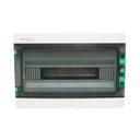Tablou sigurante aplicat PT 1 rand, 18 module IP65