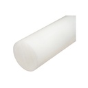 Bara poliamida, polioximetilena-poliacetal POM alba 330x50mm 0.95KG