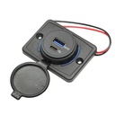 Incarcator auto universal dublu 12-24V, Tip C, USB