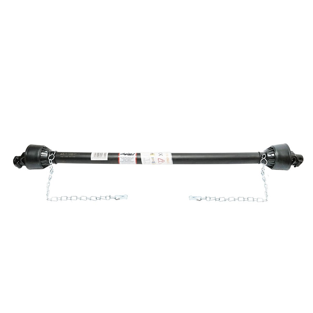 Cardan 1400 mm T2 cruce 23,8x61,3 (teava triunghiulara) 1 3/8 Z=6