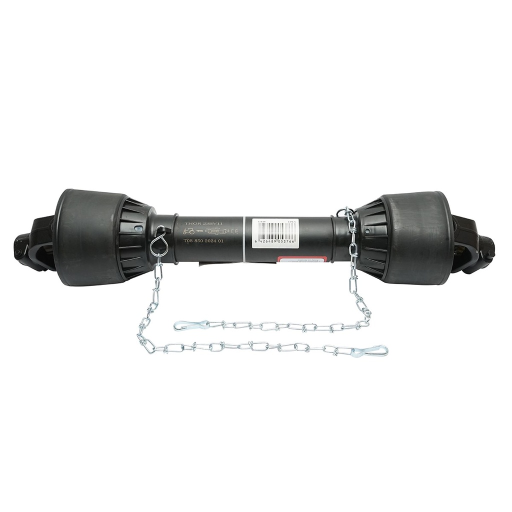 Cardan 850 mm T8 cruce 35x106,5 (teava triunghiulara) 1 3/8 Z=6