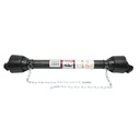 Cardan 1000 mm T4 cruce 27x74,6 (teava triunghiulara) 1 3/8 Z=6