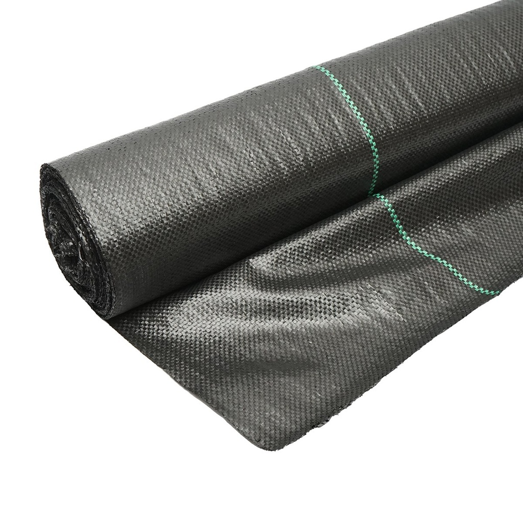 Plasa mulcire, anti buruieni 1.5x50m, 100gr/m2 neagra, permiabila