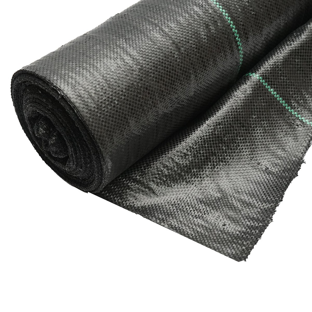 Plasa mulcire, anti buruieni 1x100m, 100gr/m2 neagra, permiabila