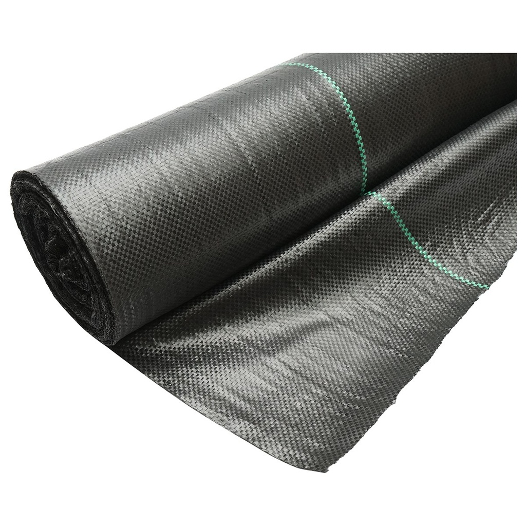 Plasa mulcire, anti buruieni 1.5x100m, 100gr/m2 neagra, permiabila