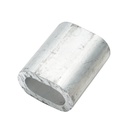 Ferula/bucsa de presare din aluminiu pentru cablu troliu 13 mm