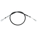 Cablu frana de mana pentru Massey Ferguson, lungime 1160 mm, cod OEM 3596772M92