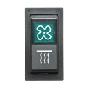 Intrerupator pentru incalzire si ventilatie universal