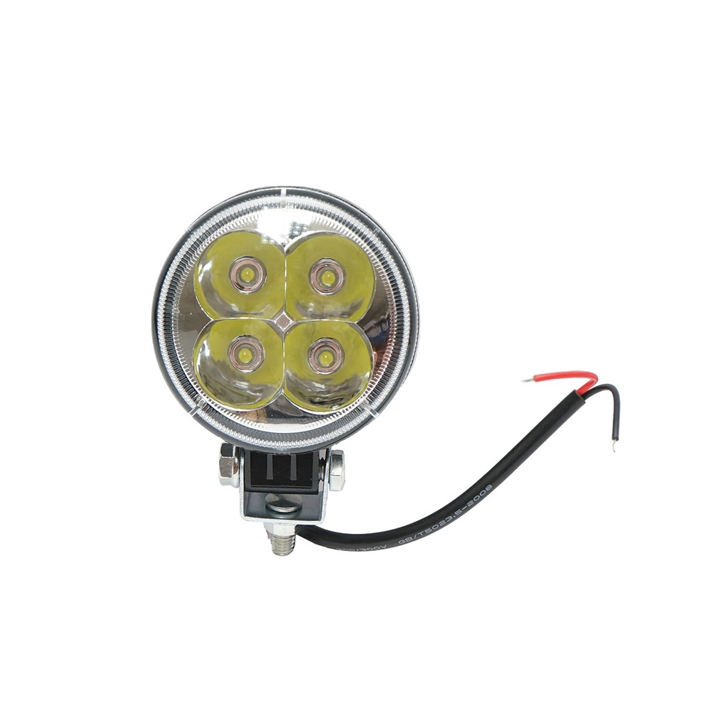 Lampa cu 4 LED-uri 10-30V 12W unghi radiere 30 de grade tip spot 6400K