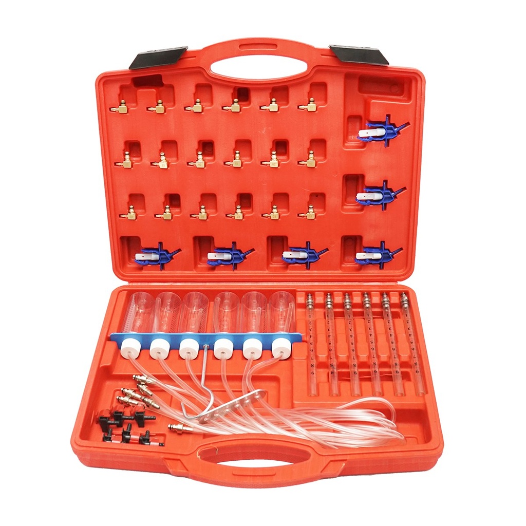Trusa tester diagnostic tur-retur injectoare common rail Bosch, Denso, Delphi, Siemens si set debitmetre pentru motoare diesel