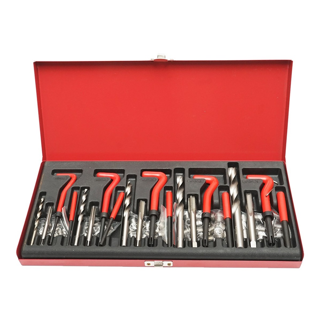 Trusa reparat filete M5, M6, M8, M10, M12 131 piese