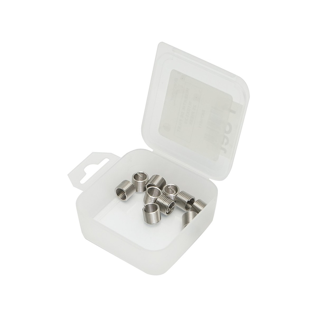 Insertie spiralata pentru reparat filete M10x1.25mm 25 piese
