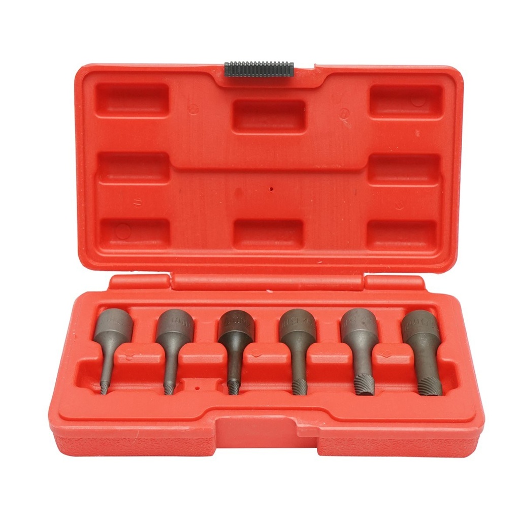 Trusa extractor suruburi rupte si deteriorate 3/8 inch 6 piese