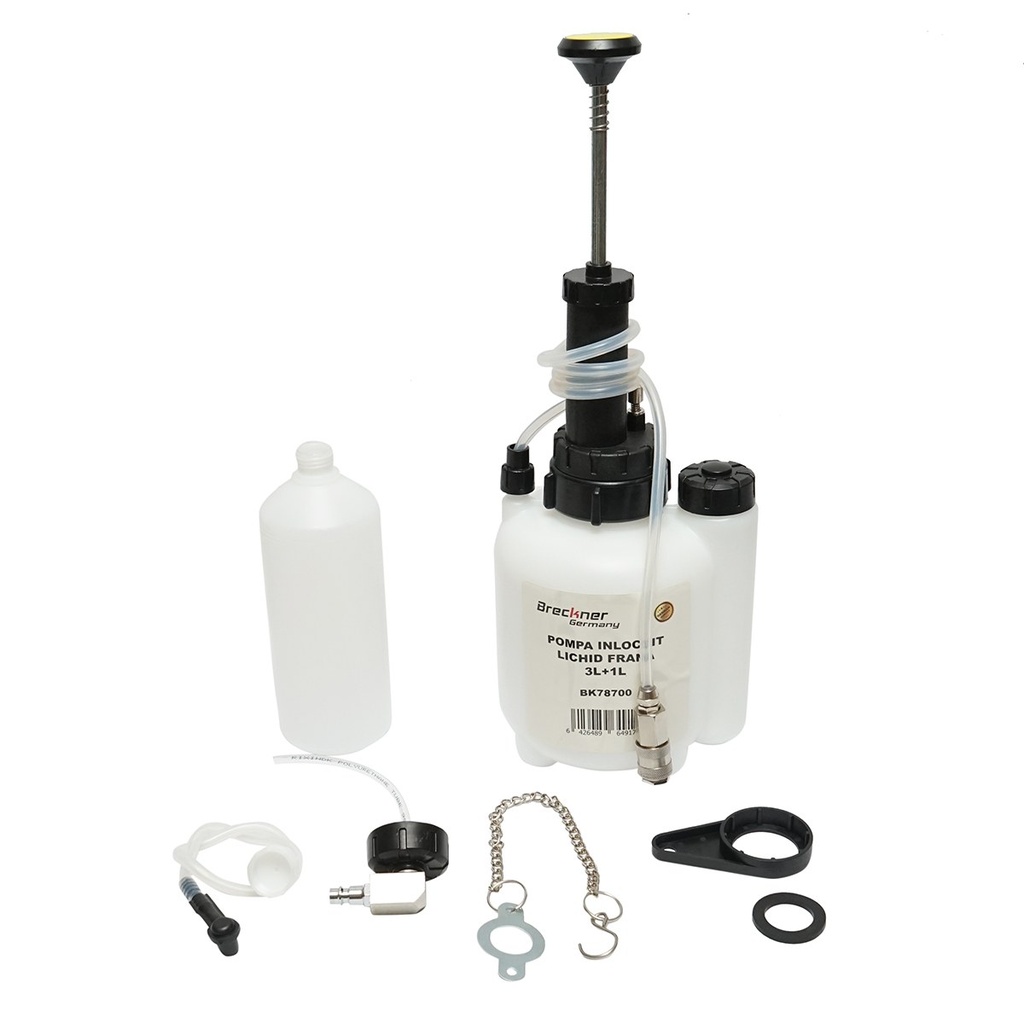 Pompa aerisit si schimbat ulei de frana 3L+1L