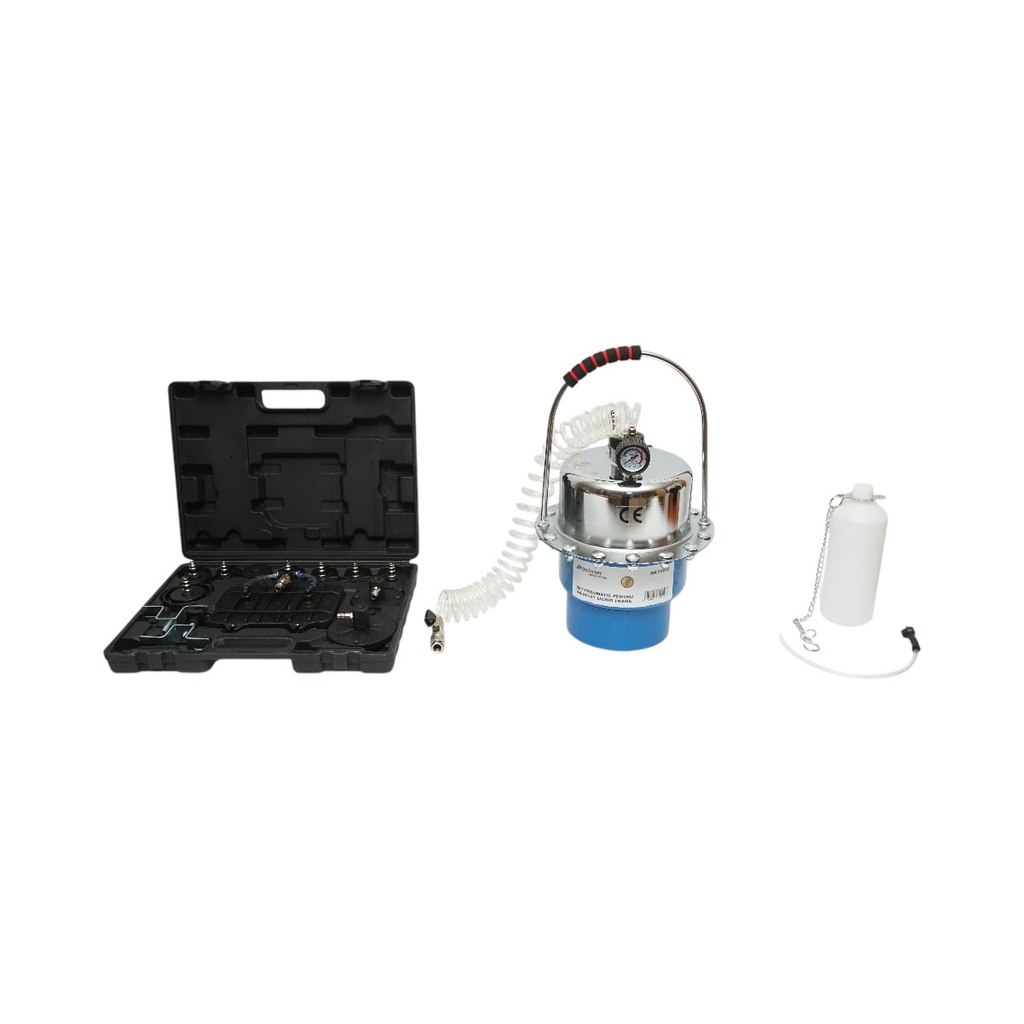 Aparat pneumatic pentru aerisit si schimbat lichidul de frana