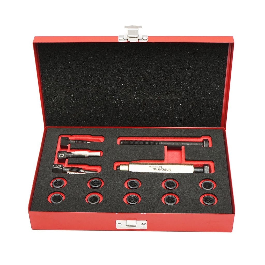 Trusa reparatie filete bujii M10x1.0mm 15 piese
