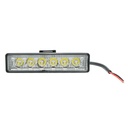 Lampa tip bara cu 6 LED-uri 10-60V 18W unghi radiere 30 de grade tip spot 160x43x42mm