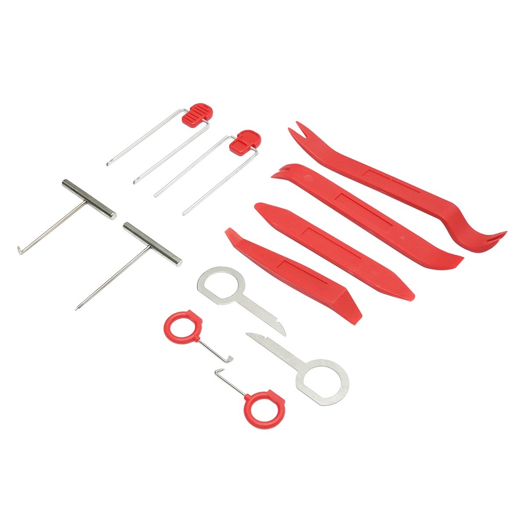 Set 12 instrumente pentru demontare radio, tapiterie, interior auto