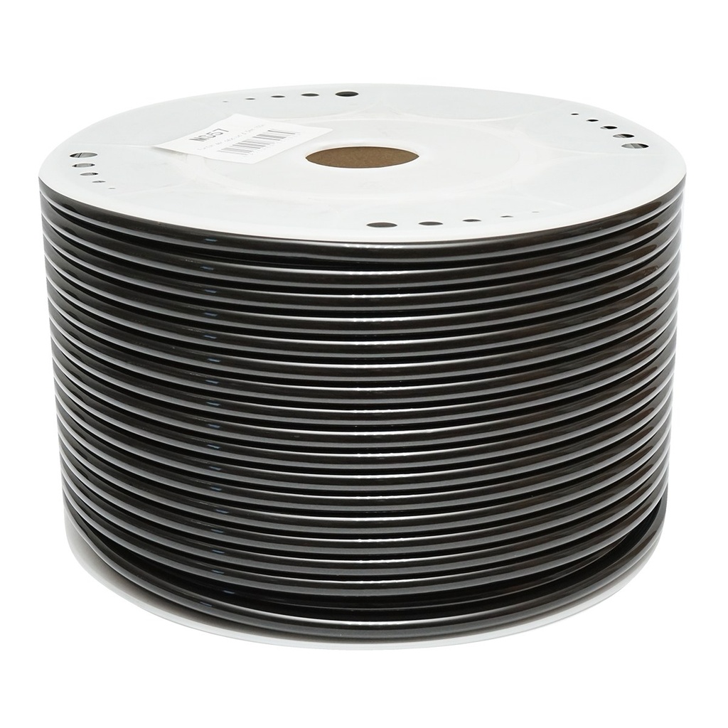 Tub aer poliamida negru 6.5x10mm 100m/rola
