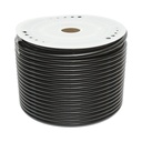 Tub aer poliamida negru 12x8mm 100m/rola
