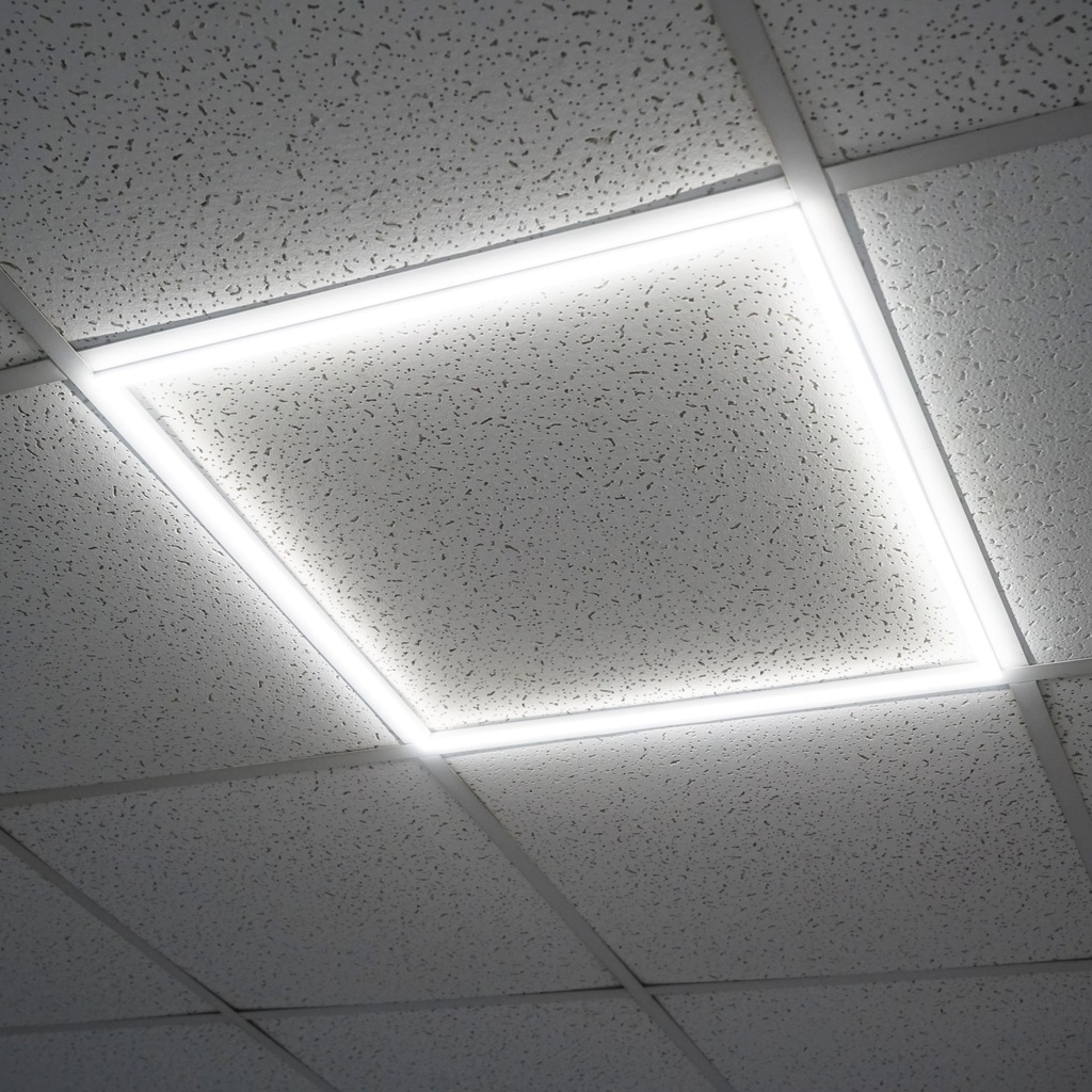 Panou LED slim 48W, 220V, 595x595x7mm pentru tavan casetat