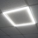Panou LED slim 48W, 220V, 595x595x7mm pentru tavan casetat