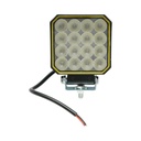 Proiector patrat LED 25W, 10-30V, 16 LED-uri, carcasa aluminiu 101x101x32mm