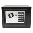Seif mobila cu inchidere electronica si 2 chei 230x170x165mm