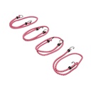 Set 4 corzi elastice cu carlige 10x1000mm pentru ancorare marfa
