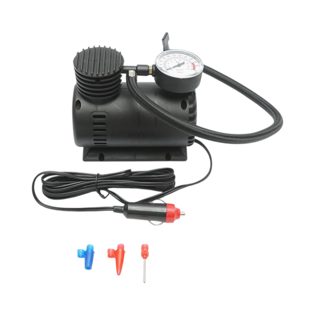 Compresor aer umflat roti 12V 250PSI, cablu 2.8m pentru priza bricheta auto