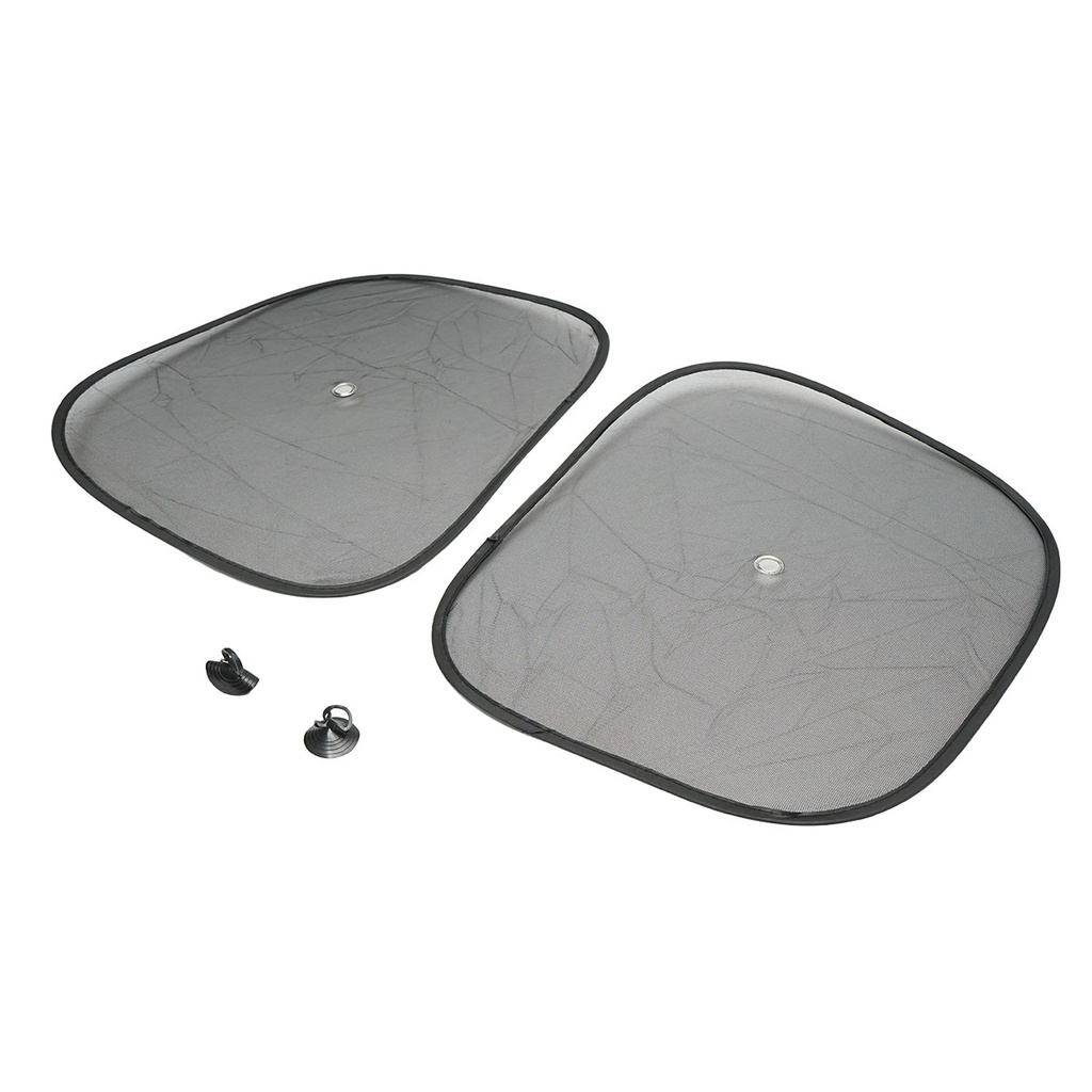 Set 2 parasolare geamuri auto laterale 44x36cm si ventuze de fixare