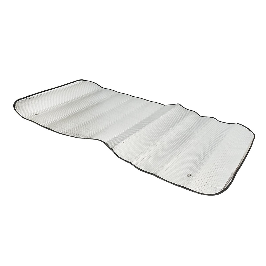 Parasolar parbriz auto 140x70cm folie de aluminiu si ventuze de fixare