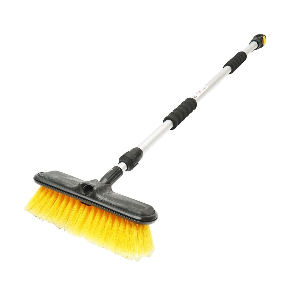 Perie cu maner telescopic din aluminiu pentru spalat auto si curatat zapada 104-166cm
