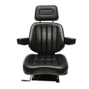 Scaun universal reglabil pentru tractor cu cotiere 765x515mm