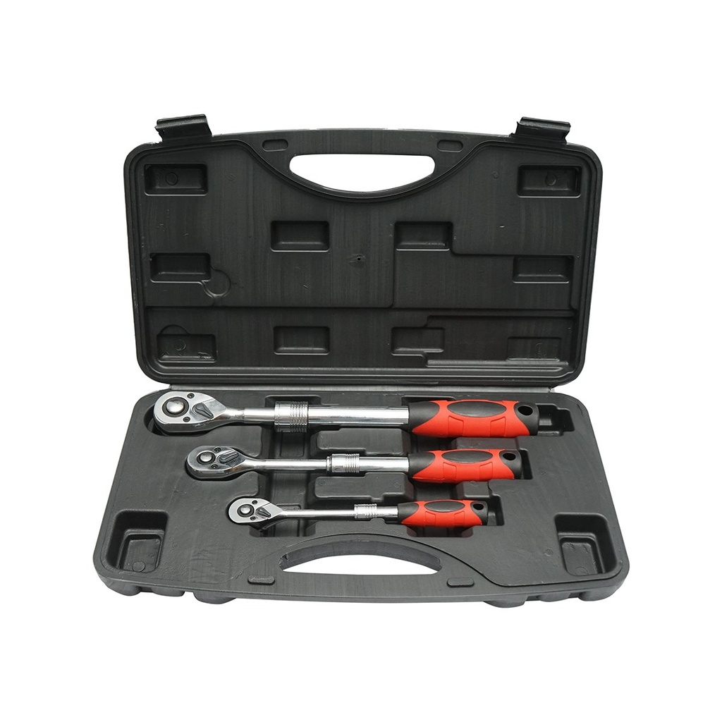 Set clichet reversibil extensibil 1/2, 3/8, 1/4