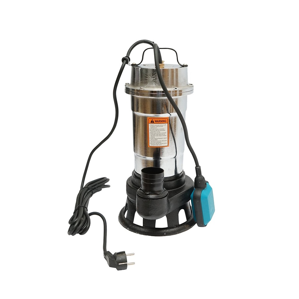 Pompa apa murdara, drenaj submersibila cu flotor 1000W, 380L/min, inaltime 12m, 220V