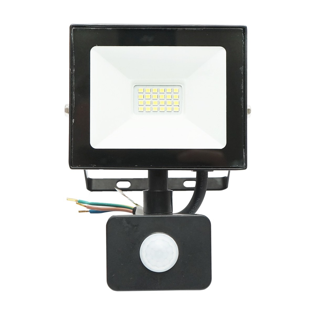 Proiector led 20W, 1800lm, 6400K, IP44 alimentare 220V-240V cu senzor de miscare