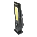 Lampa solara LED 186lm cu panou solar 1.3W/5.5V, baterie 3.7V/2.4 Ah si senzor miscare IP54