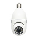 Camera de supraveghere smart-bulb PTZ, WIFI 2.4G 1080P, tip bec E27 cu senzor de miscare si aplicatie iCSee