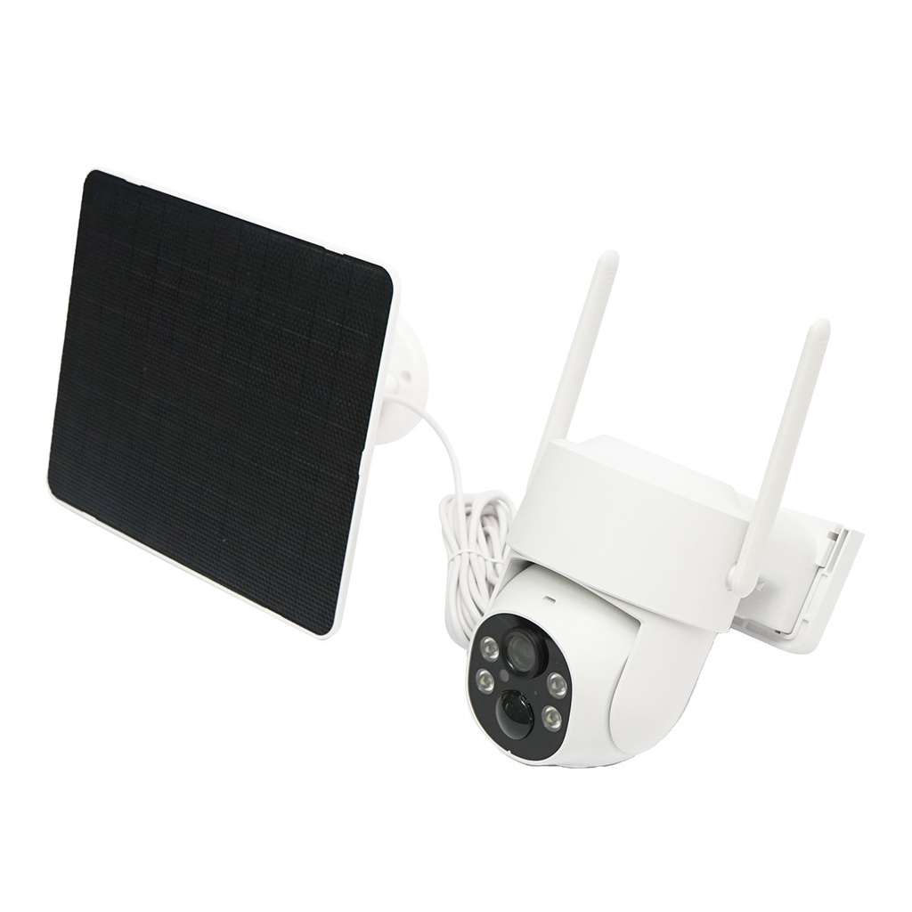 Camera supraveghere 4MP, WIFI rotativa cu panou solar 5W, PTZ, 1080P, UBOX