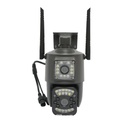 Camera de supraveghere lentila duala 4G, P2P 1080P, PTZ cu senzor de miscare, detectie umana si aplicatie V380 Pro
