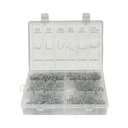 Trusa capse pentru pistol lipit plastic 1200 piese