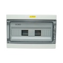 Tablou sigurante aplicat 1 rand, 18 module, IP65, 285x410x140mm
