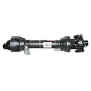 Cardan 850 mm S6 cu ambreiaj compus din 2 discuri cruce 30,2x92 (teava stea) 1 3/8 Z=6 freza