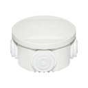 Doza derivatie rotunda aparenta 4 intrari 50x50mm IP44