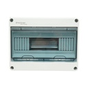 Tablou sigurante aplicat 1 rand, 12 module 250x195x110mm IP65